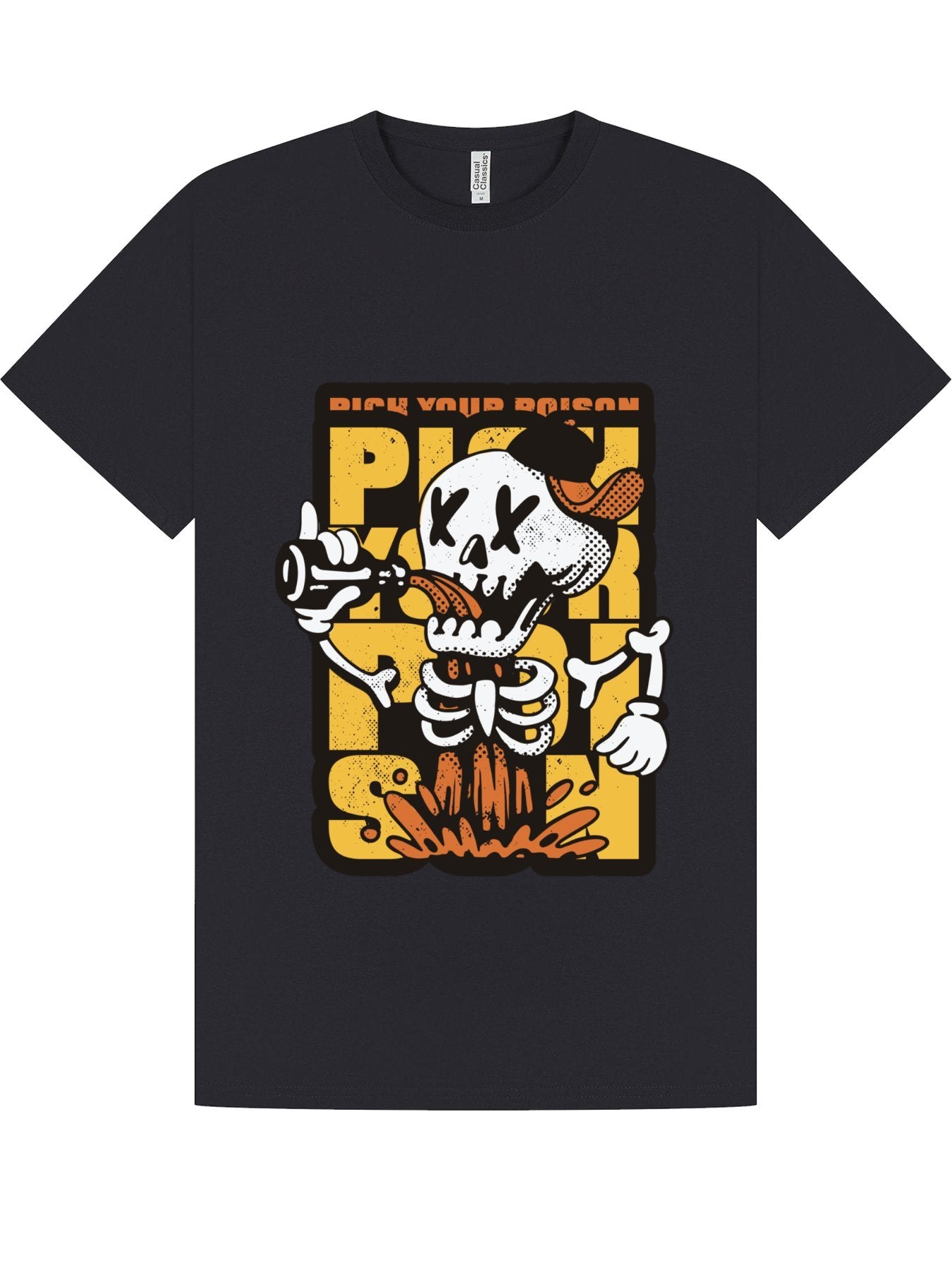 Classic T-Shirt | Pick Your Poison Skeleton Tee