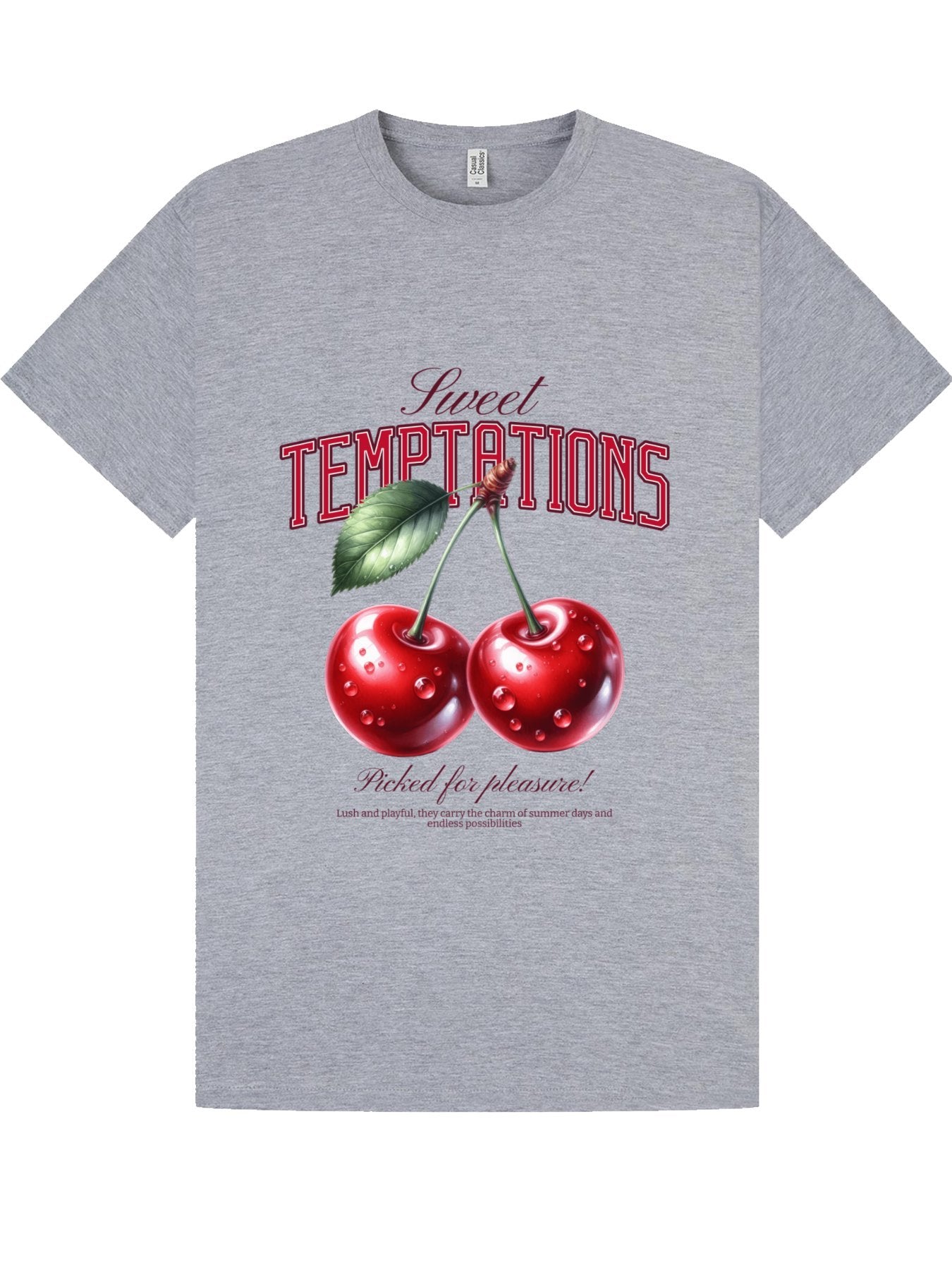 Classic T-Shirt | Sweet Temptations Cherry Tee