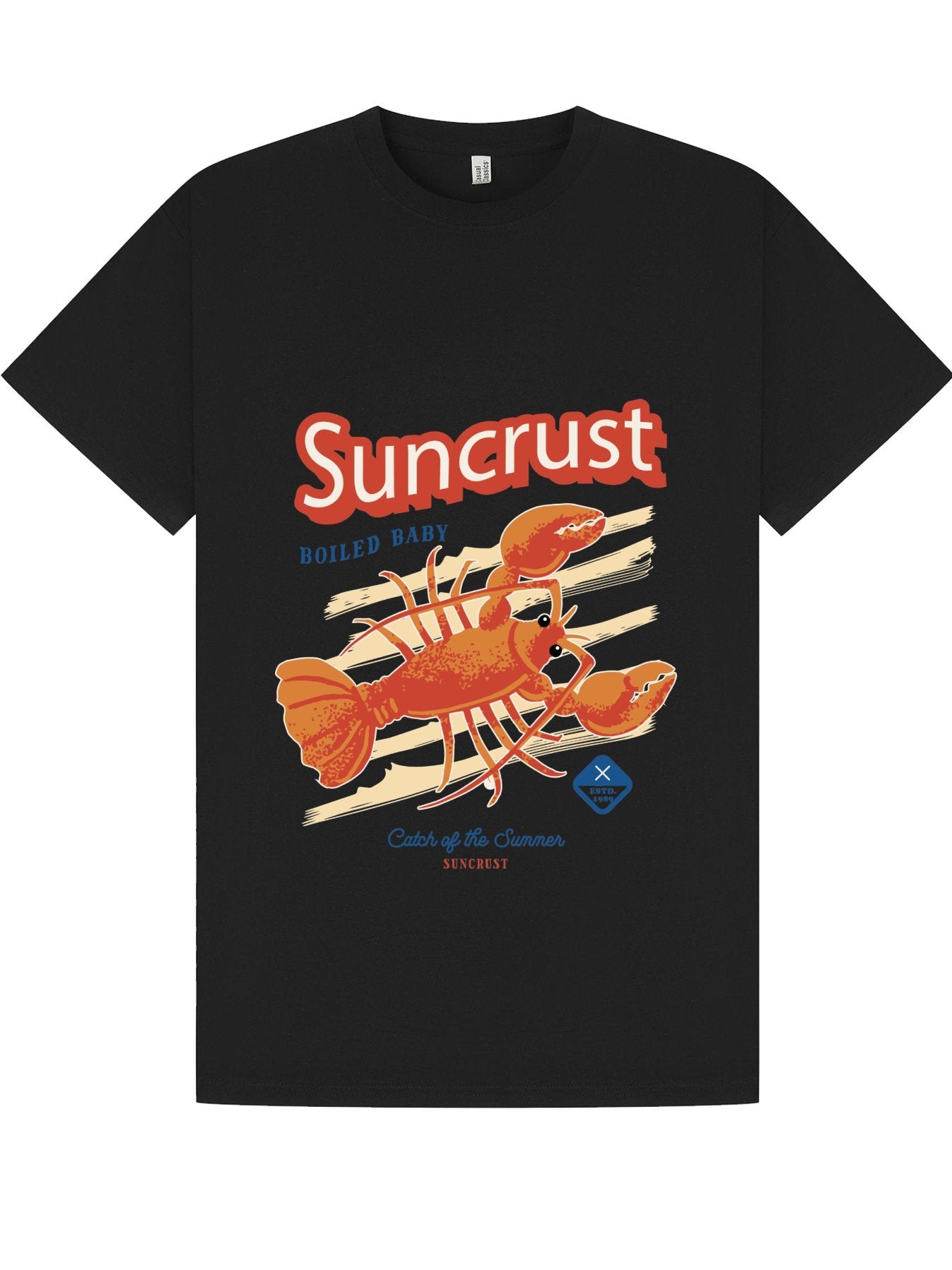 Classic T-Shirt |  Suncrust Lobster Vintage Tee