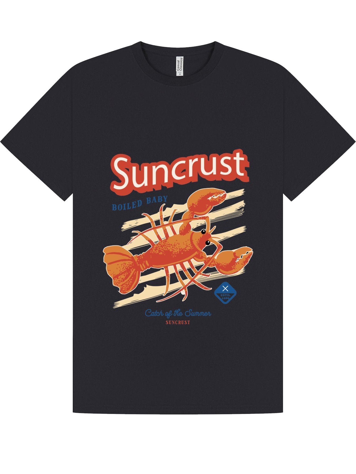Classic T-Shirt |  Suncrust Lobster Vintage Tee