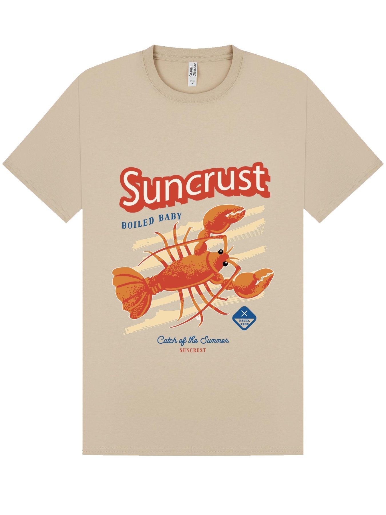 Classic T-Shirt |  Suncrust Lobster Vintage Tee