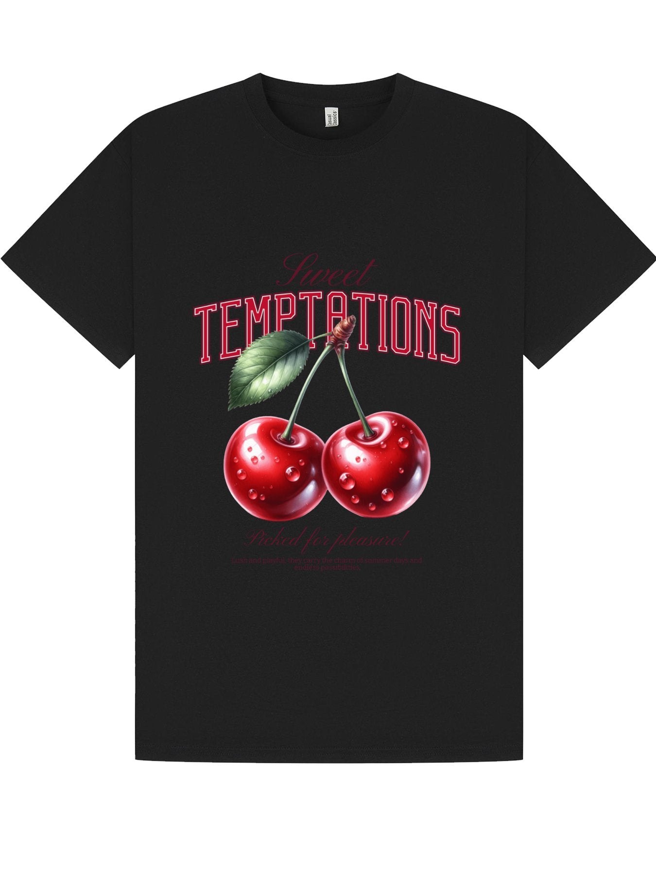 Classic T-Shirt | Sweet Temptations Cherry Tee