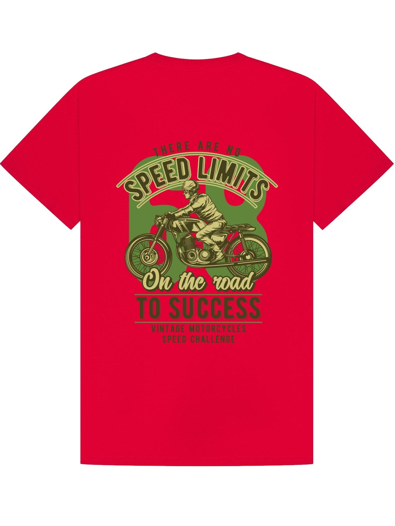 Classic T-Shirt |  There Are No Speed Limits On The Road To Success