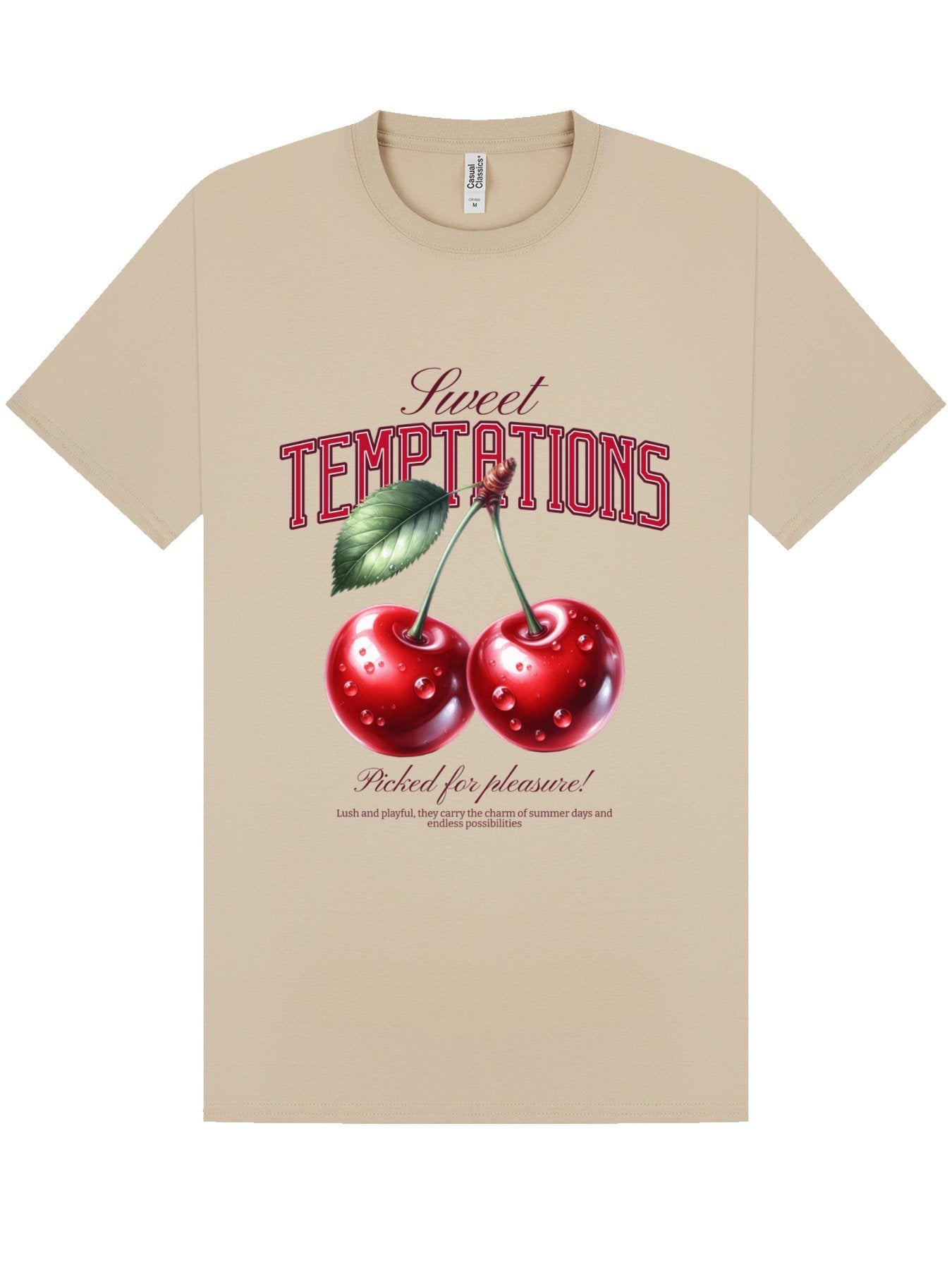 Classic T-Shirt | Sweet Temptations Cherry Tee