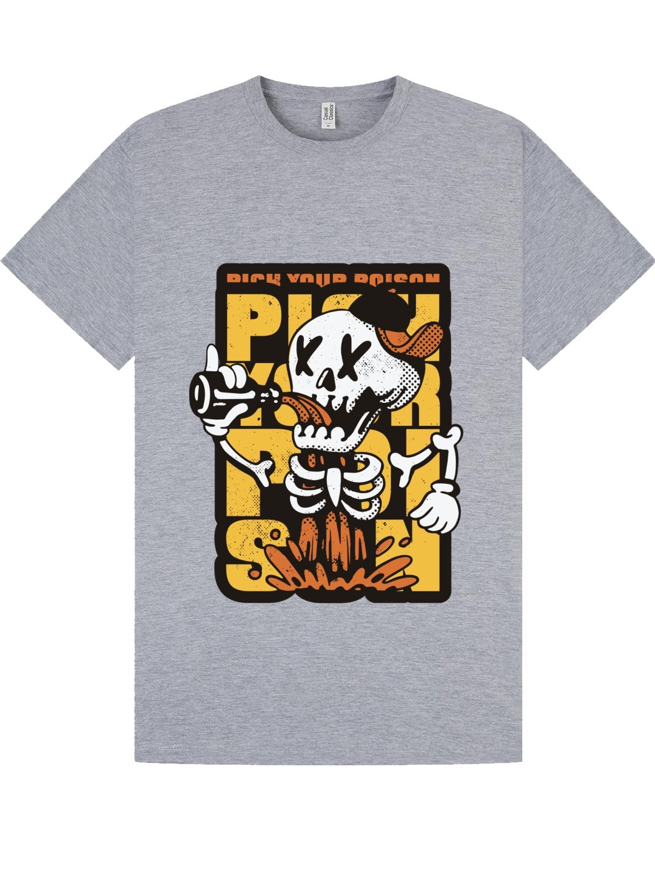 Classic T-Shirt | Pick Your Poison Skeleton Tee